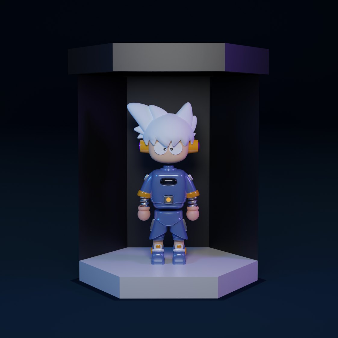 Display Figure — 3D illustration