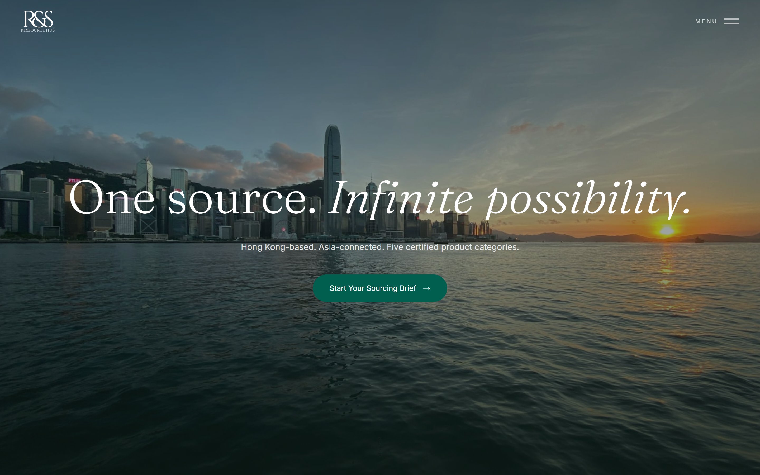 Re&Source HUB — Hong Kong sourcing company website