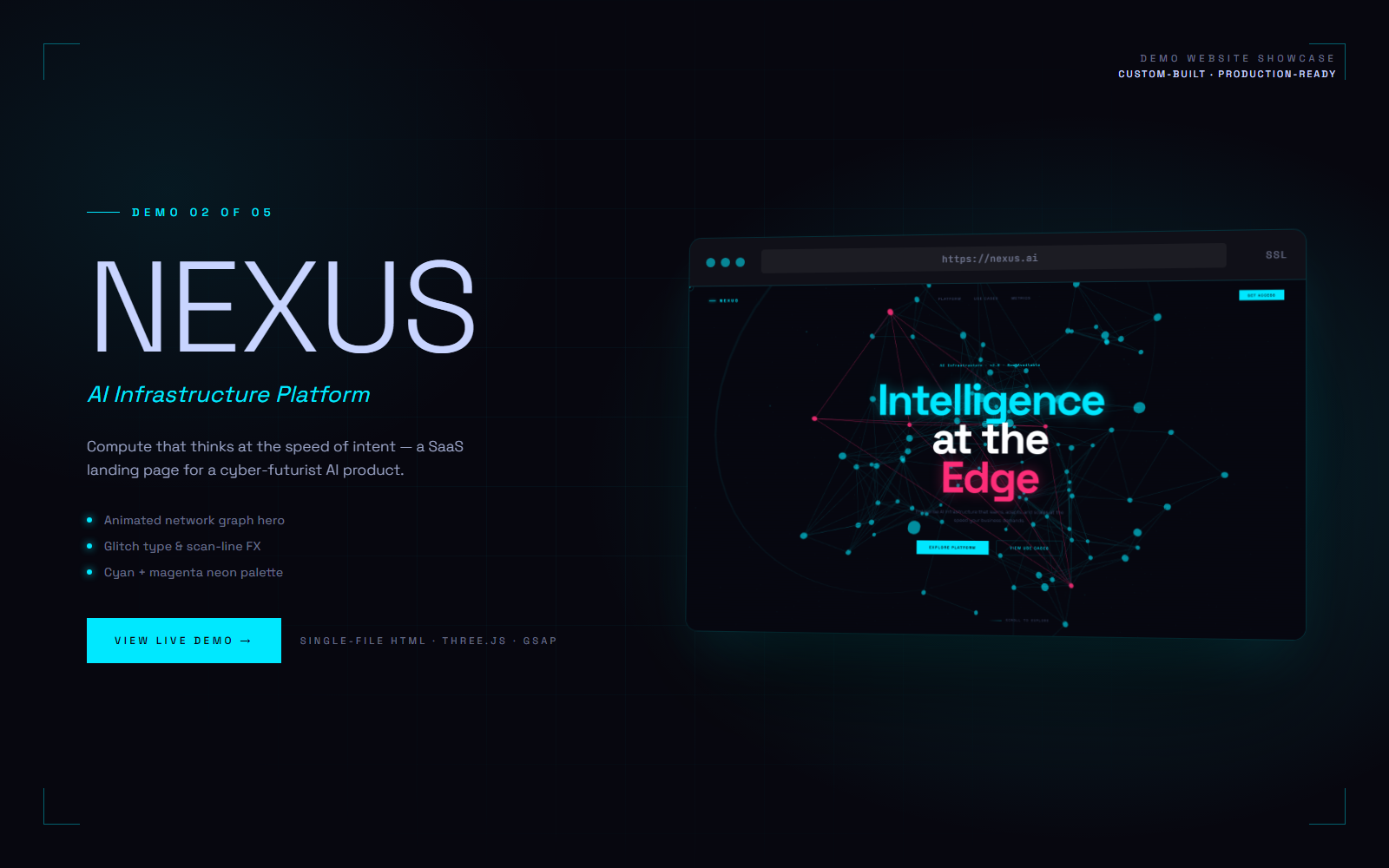 NEXUS — AI Infrastructure Platform