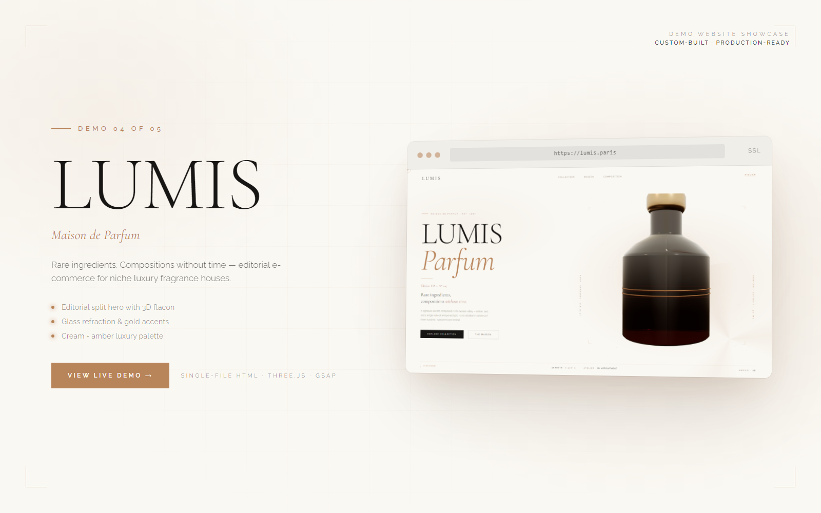 LUMIS — Maison de Parfum
