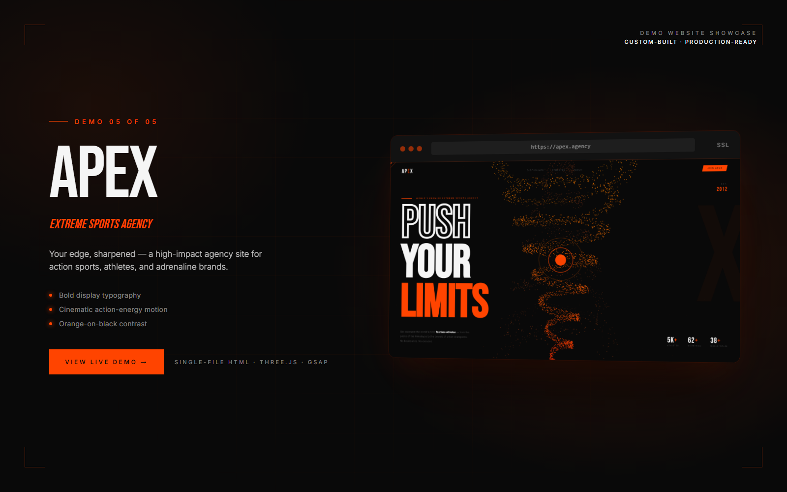 APEX — Extreme Sports Agency